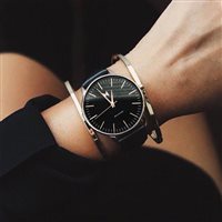 Montre MVMT Boulevard in Acier plaqué or rose MB01-RGBL - MB01-RGBL